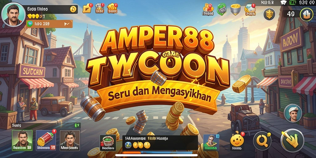 Tangkapan layar menampilkan gameplay seru AMPER88 yang menantang.
