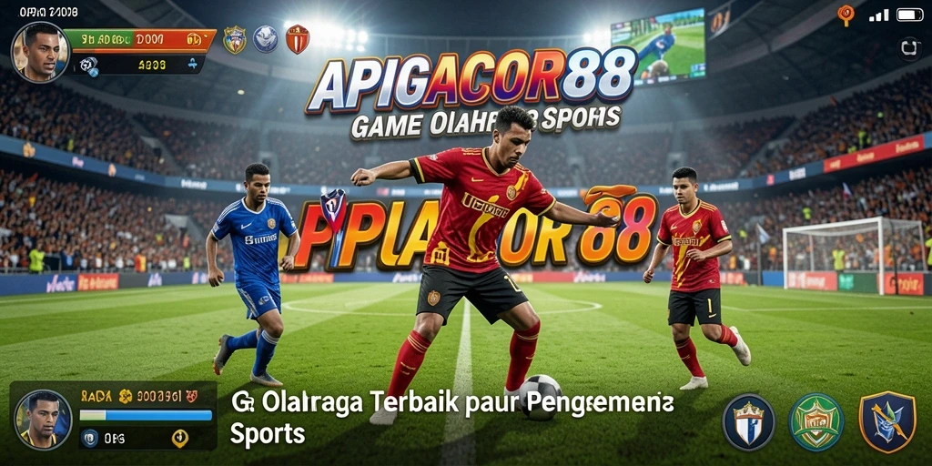 Tampilan interaktif permainan olahraga yang menegangkan dan seru di APIGACOR88.