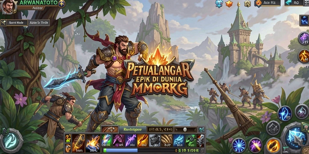 Gameplay menarik di dunia fantasi ARWANATOTO.