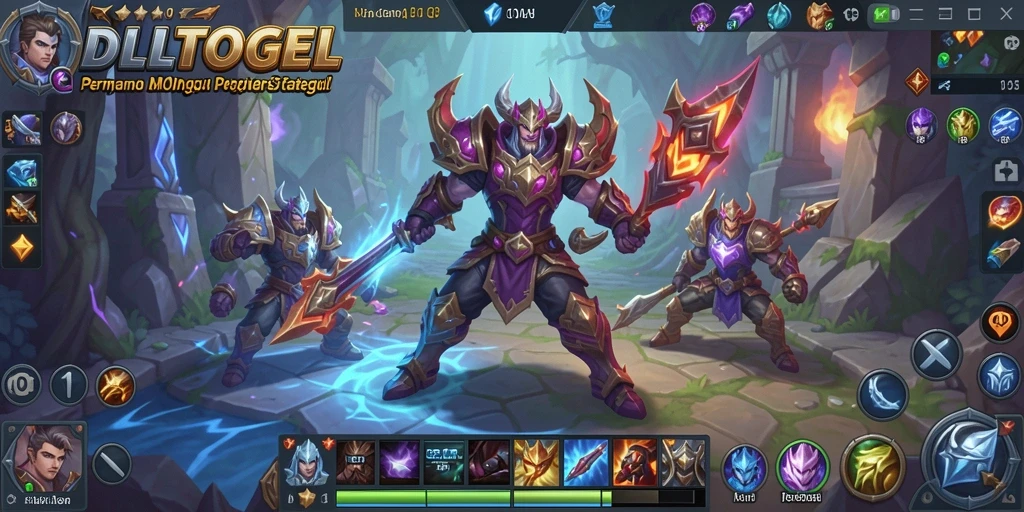 Tampilan gameplay DULTOGEL yang menegangkan dan penuh strategi.