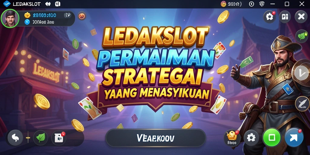 Tampilan gameplay LEDAKSLOT yang menegangkan dan menarik.
