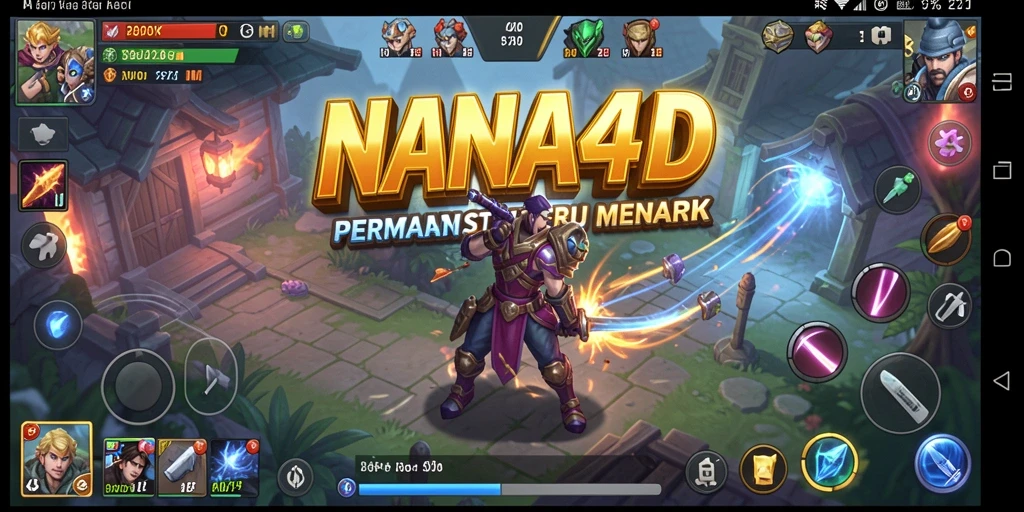 Gameplay menarik NANA4D menunjukkan strategi yang mendebarkan.