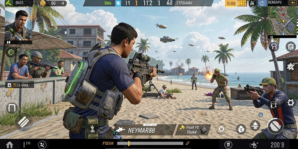 Tampilan seru dari gameplay NEYMAR88 yang mendebarkan.