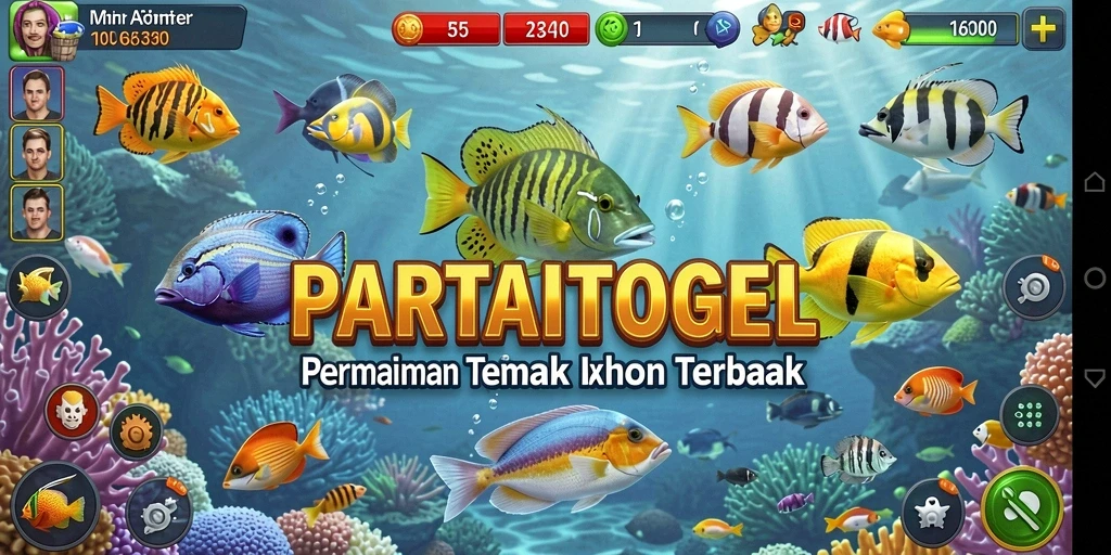 Tangkapan layar dari gameplay seru Tembak Ikan di PARTAITOGEL.