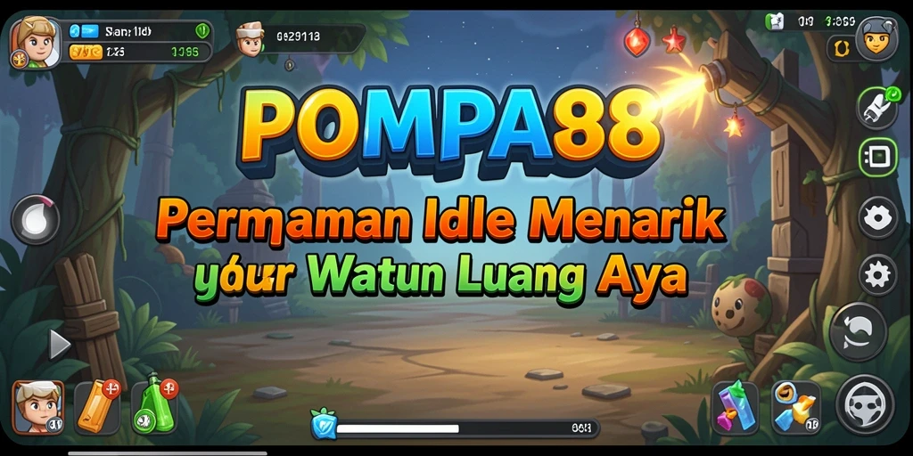 Tampilan gameplay POMPA88 yang menawan dan mudah dimengerti.