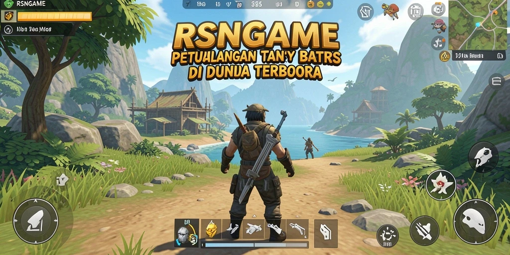 Gameplay mendebarkan di dunia terbuka RSNGAME.