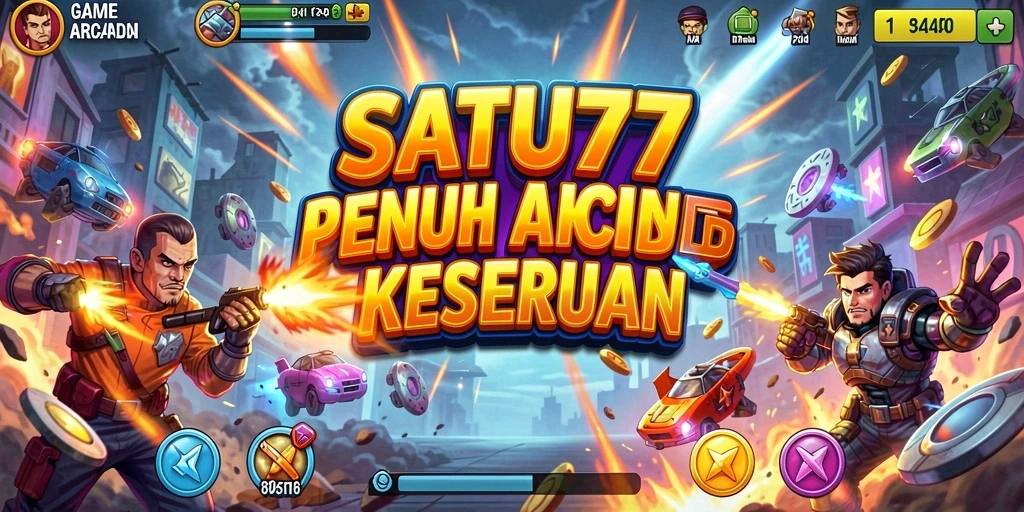 Gameplay SATU77 yang penuh aksi dan seru dengan grafik menarik.