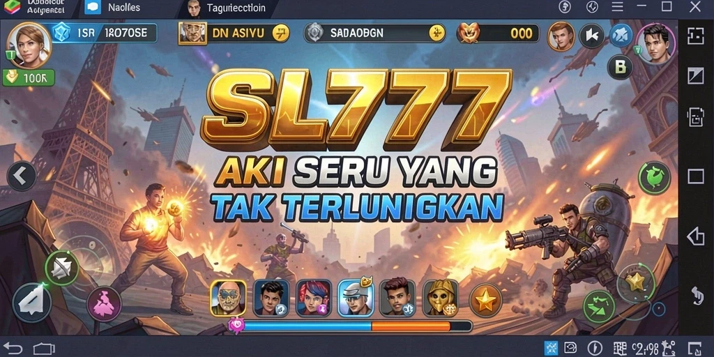 Tampilan gameplay SL777 yang mendebarkan dan penuh aksi.