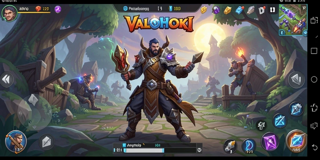Gameplay seru dengan aksi petualangan yang mendebarkan di VALOHOKI.